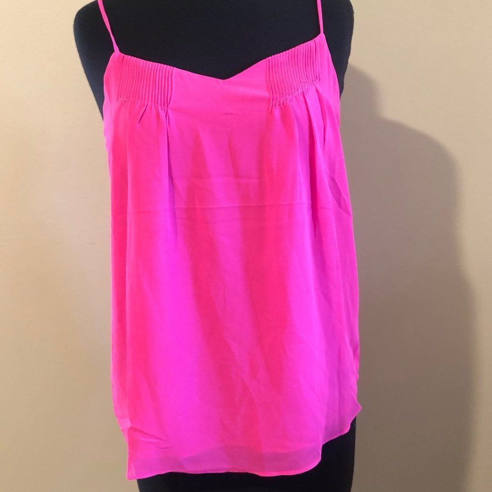 **** Naked Zebra Neon Pink Tank Top 1334 Small NWT Boutique